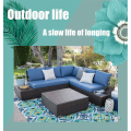 Moderner Garten Pe Rattan Outdoor -Sofa Kombination